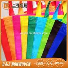 sacola de compras pp tecida china colorida eco-friendly make-to-order colorida